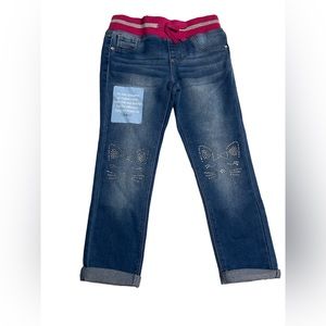 New  Blue ink pull on Jeggins for Girls /Size 6